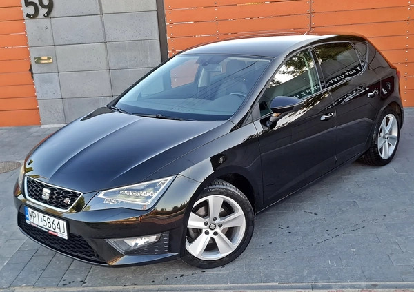 Seat Leon cena 49999 przebieg: 133000, rok produkcji 2015 z Czempiń małe 379